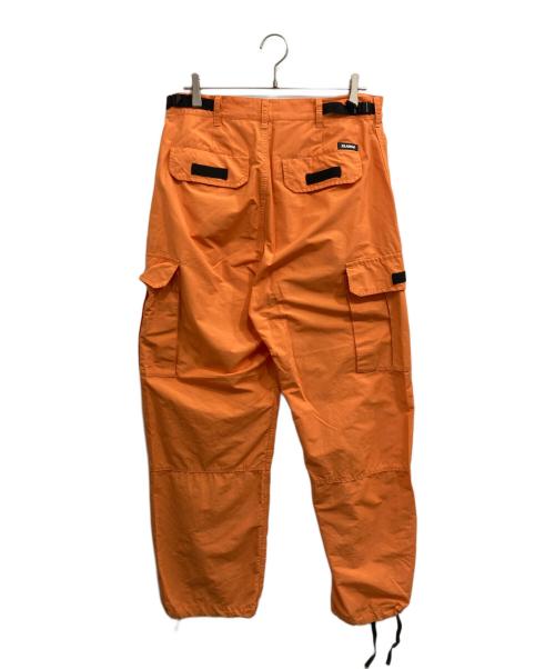 X-LARGE（エクストララージ）X-LARGE (エクストララージ) リップストップカーゴパンツ オレンジ サイズ:34 未使用品の古着・服飾アイテム