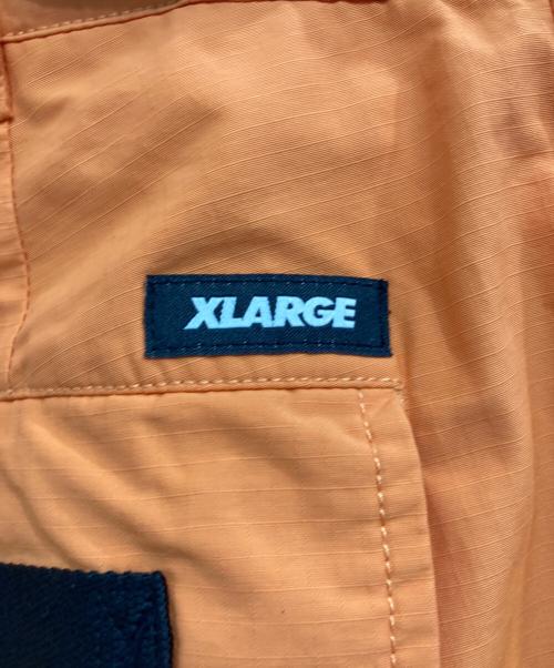 X-LARGE（エクストララージ）X-LARGE (エクストララージ) リップストップカーゴパンツ オレンジ サイズ:34 未使用品の古着・服飾アイテム