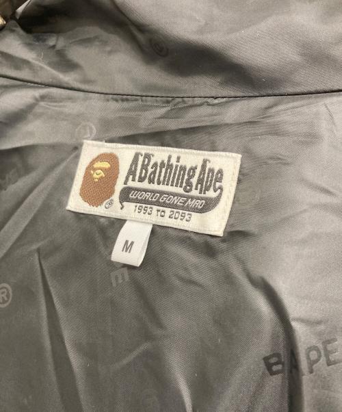 A BATHING APE（アベイシングエイプ）A BATHING APE (アベイシングエイプ) 1ST CAMO 2ND SHARK BOA HOODIE JACKET ブラウン サイズ:Mの古着・服飾アイテム