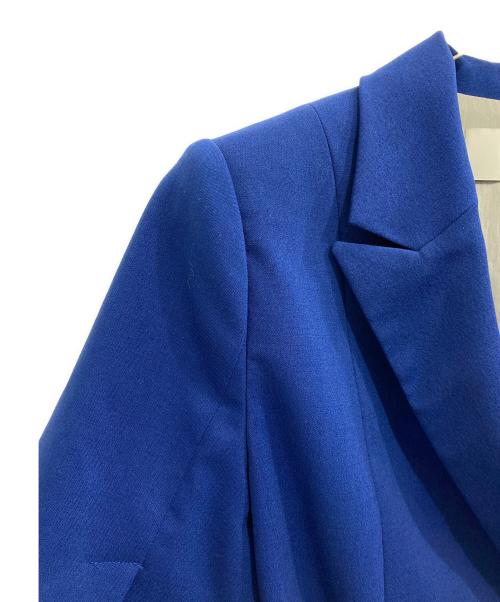 MURRAL（ミューラル）MURRAL (ミューラル) Slit short sleeve jacket/スリット　ショートスリーブ　ジャケット ブルー サイズ:Fの古着・服飾アイテム