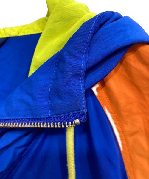 POLO SPORT（ポロスポーツ）POLO SPORT (ポロスポーツ) ナイロンジャケット ブルー×オレンジ サイズ:Ｓの古着・服飾アイテム