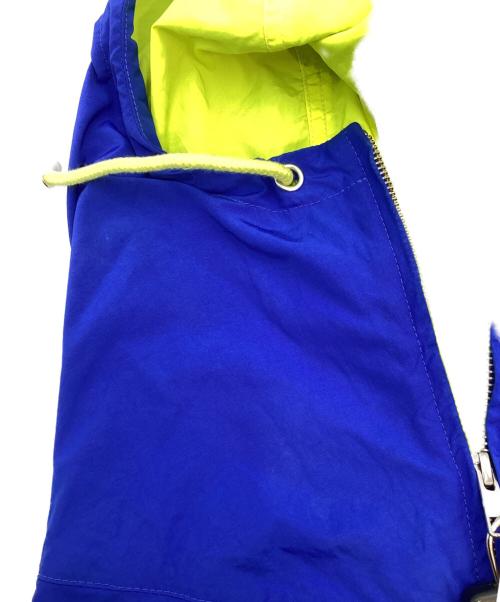 POLO SPORT（ポロスポーツ）POLO SPORT (ポロスポーツ) ナイロンジャケット ブルー×オレンジ サイズ:Ｓの古着・服飾アイテム