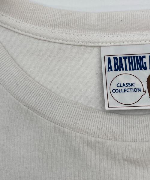 A BATHING APE（アベイシングエイプ）A BATHING APE (アベイシングエイプ) ベートーヴェン プリントTシャツ ホワイト サイズ:2XLの古着・服飾アイテム