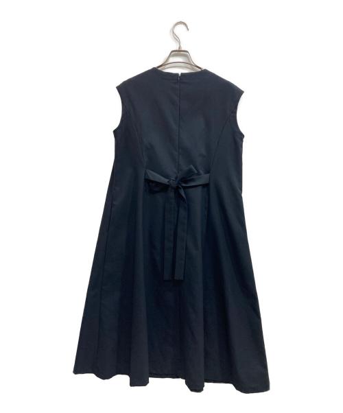 Audire（アウディーレ）audire (アウディーレ) ノースリーブワンピース ネイビー サイズ:Lの古着・服飾アイテム