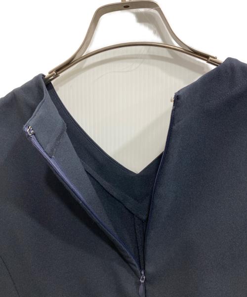 Audire（アウディーレ）audire (アウディーレ) ノースリーブワンピース ネイビー サイズ:Lの古着・服飾アイテム