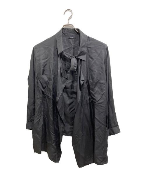 LIMI feu（リミフゥ）LIMI feu (リミフゥ) ウールキュプラロングシャツ グレー サイズ:Sの古着・服飾アイテム