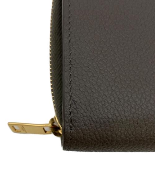Saint Laurent Paris（サンローランパリ）Saint Laurent Paris (サンローランパリ) 2つ折り財布/ロゴ コンパクトウォレット グレーの古着・服飾アイテム