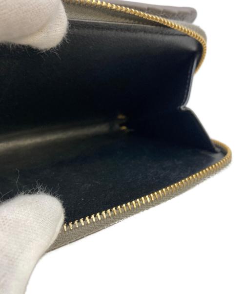 Saint Laurent Paris（サンローランパリ）Saint Laurent Paris (サンローランパリ) 2つ折り財布/ロゴ コンパクトウォレット グレーの古着・服飾アイテム