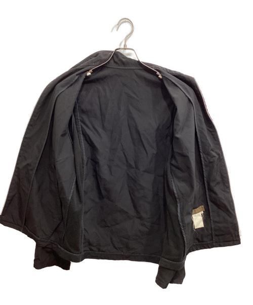 Y's for men（ワイズフォーメン）Y's for men (ワイズフォーメン) ニット切替ジップジャケット ブラック サイズ:4の古着・服飾アイテム