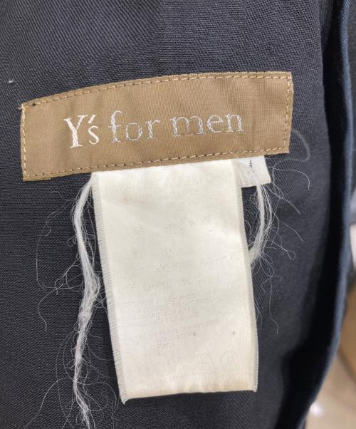 Y's for men（ワイズフォーメン）Y's for men (ワイズフォーメン) ニット切替ジップジャケット ブラック サイズ:4の古着・服飾アイテム