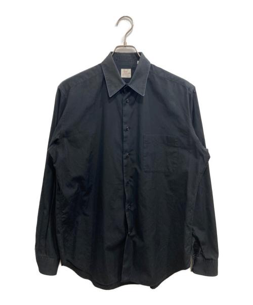 Yohji Yamamoto COSTUME D'HOMME（ヨウジヤマモトコスチュームドオム）Yohji Yamamoto COSTUME D'HOMME (ヨウジヤマモトコスチュームドオム) ベーシックシャツ ブラック サイズ:2の古着・服飾アイテム