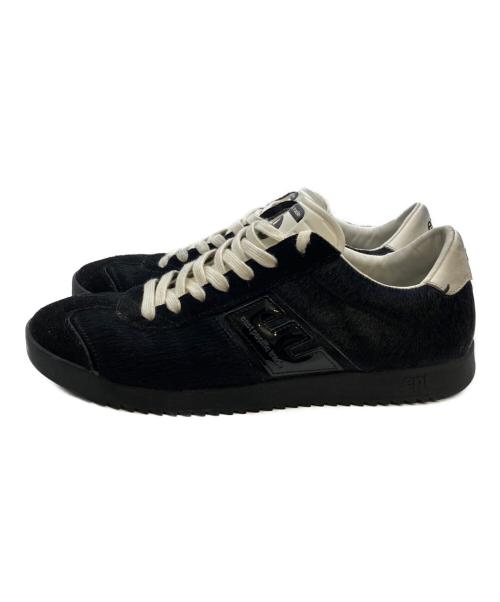 EAST PACIFIC TRADE（イーストパシフィックトレード）EAST PACIFIC TRADE (イーストパシフィックトレード) ローカットスニーカー/「ept」BONITO (black pony off white) ブラック サイズ:28cm/US10/UK9/EUR43の古着・服飾アイテム
