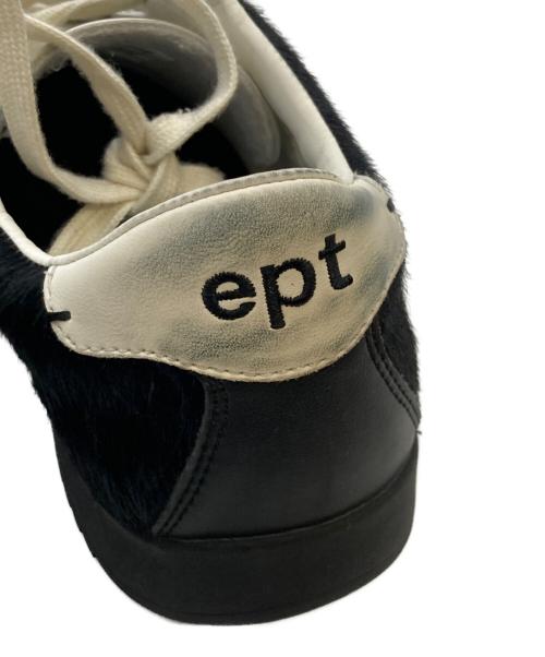 EAST PACIFIC TRADE（イーストパシフィックトレード）EAST PACIFIC TRADE (イーストパシフィックトレード) ローカットスニーカー/「ept」BONITO (black pony off white) ブラック サイズ:28cm/US10/UK9/EUR43の古着・服飾アイテム