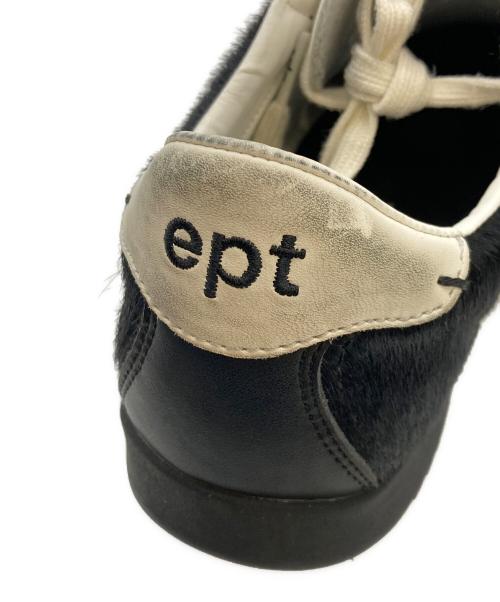 EAST PACIFIC TRADE（イーストパシフィックトレード）EAST PACIFIC TRADE (イーストパシフィックトレード) ローカットスニーカー/「ept」BONITO (black pony off white) ブラック サイズ:28cm/US10/UK9/EUR43の古着・服飾アイテム