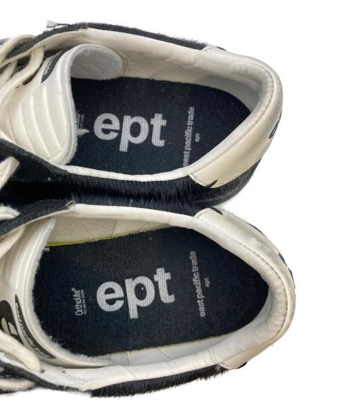 EAST PACIFIC TRADE（イーストパシフィックトレード）EAST PACIFIC TRADE (イーストパシフィックトレード) ローカットスニーカー/「ept」BONITO (black pony off white) ブラック サイズ:28cm/US10/UK9/EUR43の古着・服飾アイテム