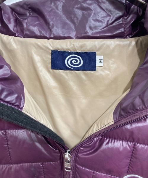 SOL soonerorlater（スーナーオアレイター）SOL soonerorlater (スーナーオアレイター) Puffer Jacket パープル サイズ:Ｍの古着・服飾アイテム