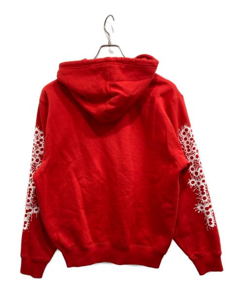 BoTT（ボット）BoTT (ボット) BANG LOGO ZIP HOODIE レッド サイズ:Mの古着・服飾アイテム