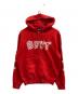 BoTT（ボット）の古着「BANG LOGO ZIP HOODIE」｜レッド