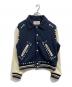PLATEAU STUDIO（プラテウスタジオ）の古着「Button varsity jacket」｜ネイビー