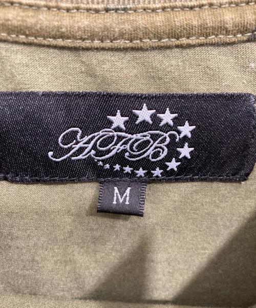 AFB（エーエフビー）AFB (エーエフビー) BLADE AFB TEE グリーン サイズ:Mの古着・服飾アイテム