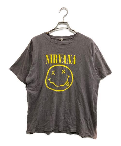 anvil（アンヴィル）anvil (アンヴィル) スマイリーフェイスTシャツ グレー サイズ:不明の古着・服飾アイテム