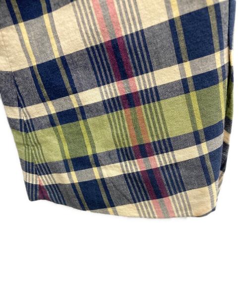 POLO RALPH LAUREN（ポロ・ラルフローレン）POLO RALPH LAUREN (ポロ・ラルフローレン) マドラスチェック柄3Bジャケット マルチカラー サイズ:38の古着・服飾アイテム