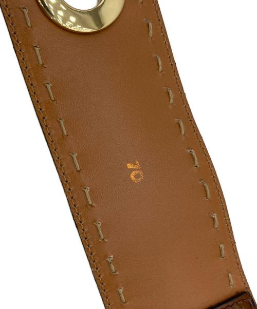 CELINE（セリーヌ）CELINE (セリーヌ) サークルロゴベルト ブラウンの古着・服飾アイテム