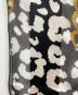中古・古着 CELINE (セリーヌ) レオパード×チェーン柄 総柄 シアー スカーフ ブラック×ゴールド：7000円