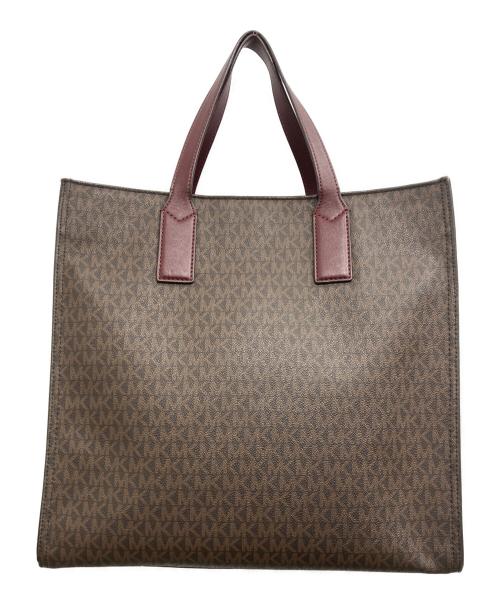 MICHAEL KORS（マイケルコース）MICHAEL KORS (マイケルコース) トートバッグ ブラウンの古着・服飾アイテム