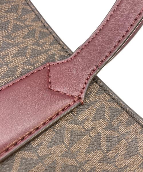 MICHAEL KORS（マイケルコース）MICHAEL KORS (マイケルコース) トートバッグ ブラウンの古着・服飾アイテム