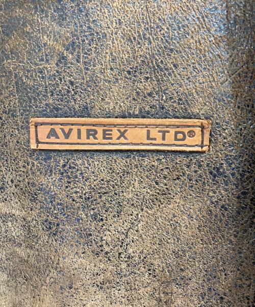 AVIREX（アヴィレックス）AVIREX (アヴィレックス) B-3 ムートンジャケット ブラウン サイズ:42の古着・服飾アイテム