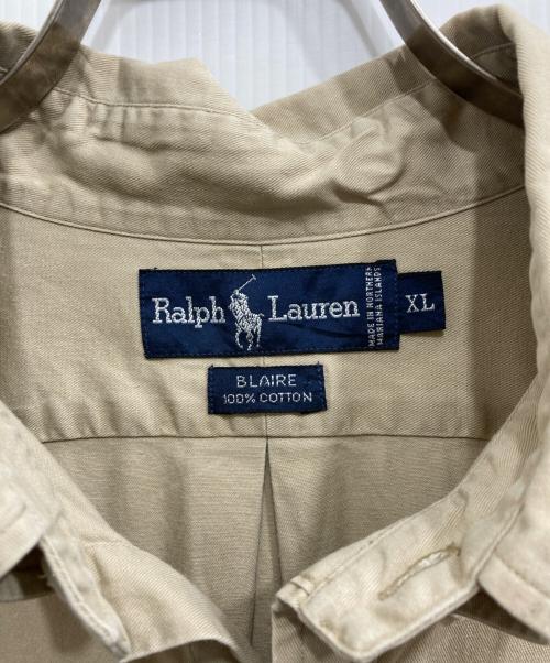RALPH LAUREN（ラルフローレン）RALPH LAUREN (ラルフローレン) ボタンダウンシャツ ベージュ サイズ:XLの古着・服飾アイテム