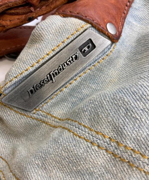 DIESEL（ディーゼル）DIESEL (ディーゼル) デニムボストンバッグ ブルーの古着・服飾アイテム