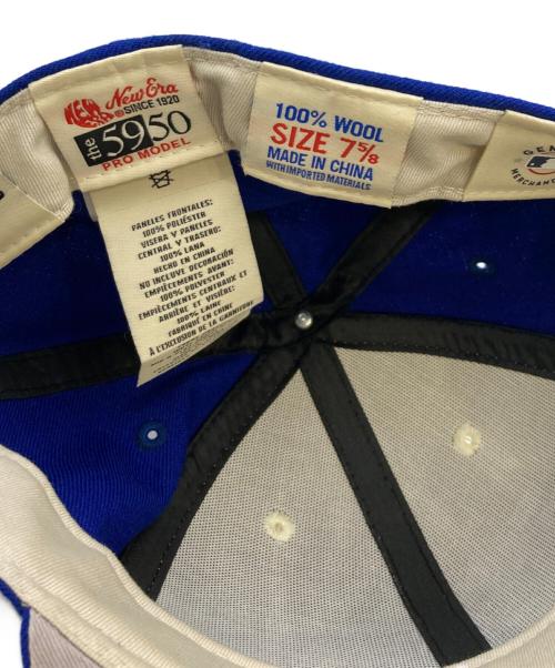New Era（ニューエラ）New Era (ニューエラ) FOG ESSENTIALS (フィアオブゴッド エッセンシャル) 9FIFTY コラボロゴキャップ ブルー サイズ:7　5/8の古着・服飾アイテム