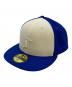 New Era（ニューエラ）の古着「9FIFTY コラボロゴキャップ」｜ブルー