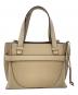 LOEWE (ロエベ) ゲートトップ ハンドバッグ ベージュ：100000円