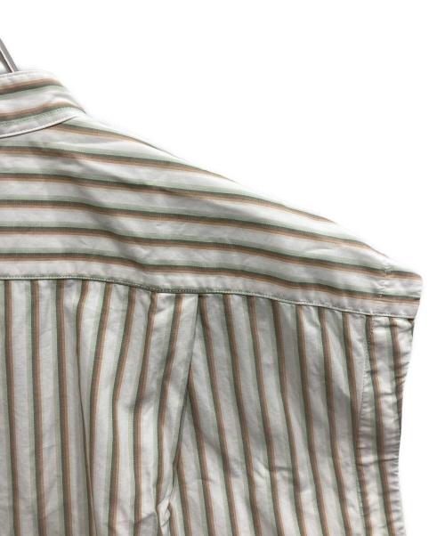 AURALEE（オーラリー）AURALEE (オーラリー) WASHED FINX TWILL STRIPE SLEEVELESS SHIRTS マルチカラーの古着・服飾アイテム