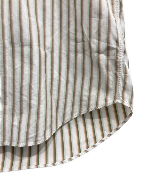 AURALEE（オーラリー）AURALEE (オーラリー) WASHED FINX TWILL STRIPE SLEEVELESS SHIRTS マルチカラーの古着・服飾アイテム