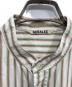 中古・古着 AURALEE (オーラリー) WASHED FINX TWILL STRIPE SLEEVELESS SHIRTS マルチカラー：5000円