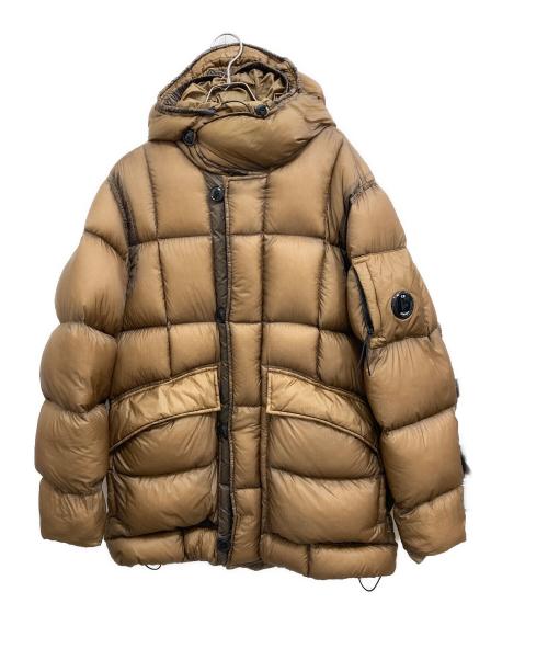 C.P COMPANY（シーピーカンパニー）C.P COMPANY (シーピーカンパニー) DD Shell Down Jacket/DD シェルダウンジャケット ブラウン サイズ:48の古着・服飾アイテム