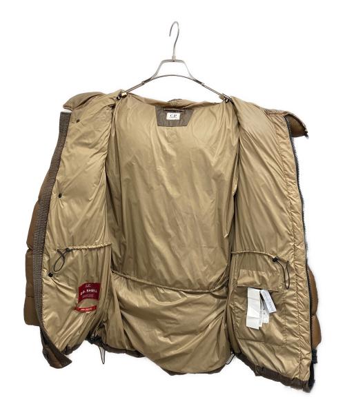C.P COMPANY（シーピーカンパニー）C.P COMPANY (シーピーカンパニー) DD Shell Down Jacket/DD シェルダウンジャケット ブラウン サイズ:48の古着・服飾アイテム