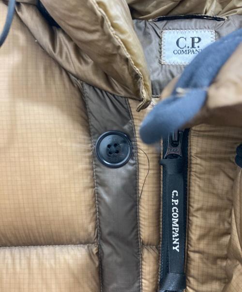 C.P COMPANY（シーピーカンパニー）C.P COMPANY (シーピーカンパニー) DD Shell Down Jacket/DD シェルダウンジャケット ブラウン サイズ:48の古着・服飾アイテム
