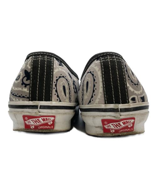 VANS（ヴァンズ）VANS (ヴァンズ) BEDWIN &THE HEARTBREAKERS (ベドウィンアンドザ ハートブレイカーズ) ダブルネーム オーセンティック グレー サイズ:28.5cm/US10.5/UK9.5/EUR44の古着・服飾アイテム