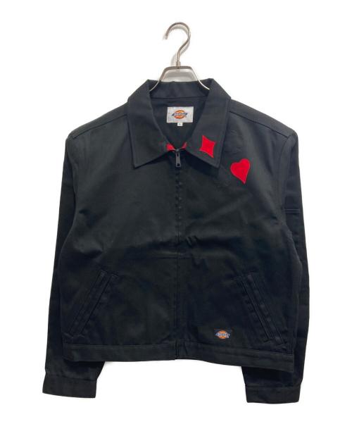 Dickies（ディッキーズ）Dickies (ディッキーズ) 長谷川慎 (ハセガワ マコト) コラボワークジャケット ブラック サイズ:Lの古着・服飾アイテム