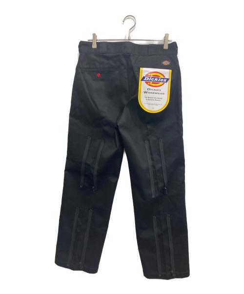 Dickies（ディッキーズ）Dickies (ディッキーズ) コラボボンテージワークパンツ ブラック サイズ:Ｌ 未使用品の古着・服飾アイテム