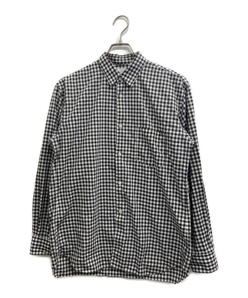 COMME des GARCONS SHIRT（コムデギャルソンシャツ）COMME des GARCONS SHIRT (コムデギャルソンシャツ) FOREVER ギンガムチェックシャツ ブラック×ホワイト サイズ:Sの古着・服飾アイテム