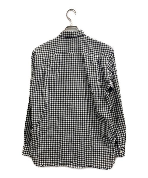 COMME des GARCONS SHIRT（コムデギャルソンシャツ）COMME des GARCONS SHIRT (コムデギャルソンシャツ) FOREVER ギンガムチェックシャツ ブラック×ホワイト サイズ:Sの古着・服飾アイテム