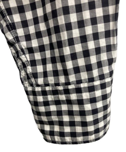 COMME des GARCONS SHIRT（コムデギャルソンシャツ）COMME des GARCONS SHIRT (コムデギャルソンシャツ) FOREVER ギンガムチェックシャツ ブラック×ホワイト サイズ:Sの古着・服飾アイテム