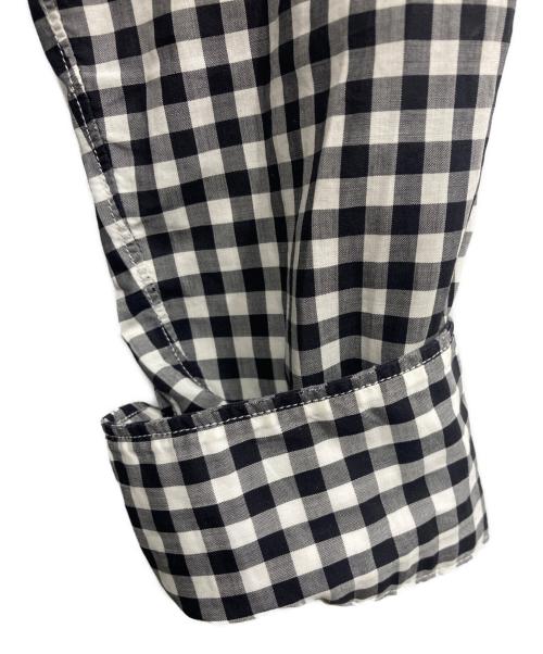 COMME des GARCONS SHIRT（コムデギャルソンシャツ）COMME des GARCONS SHIRT (コムデギャルソンシャツ) FOREVER ギンガムチェックシャツ ブラック×ホワイト サイズ:Sの古着・服飾アイテム