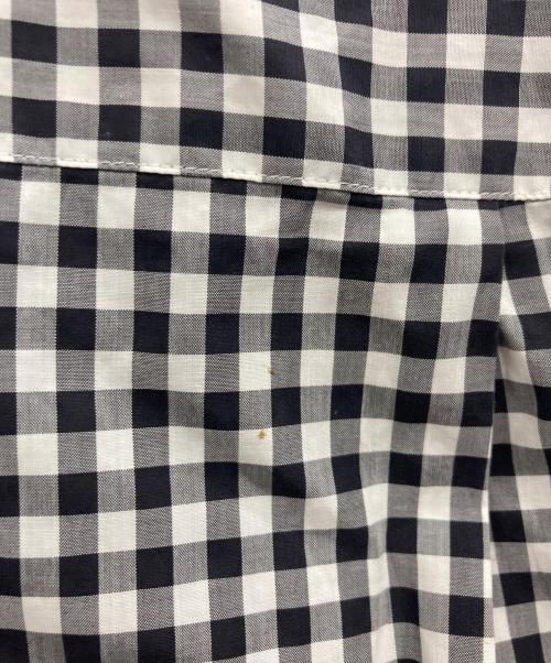 COMME des GARCONS SHIRT（コムデギャルソンシャツ）COMME des GARCONS SHIRT (コムデギャルソンシャツ) FOREVER ギンガムチェックシャツ ブラック×ホワイト サイズ:Sの古着・服飾アイテム